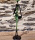 Statuette bronze africaine 38 cm "Mademoiselle"