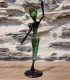 Statuette bronze africaine 22 cm