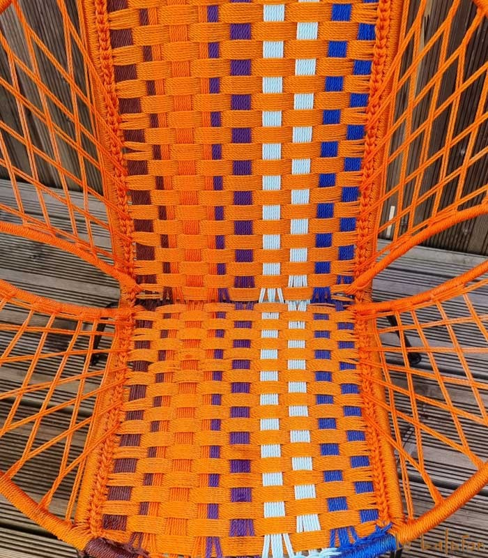 Petit fauteuil enfant orange