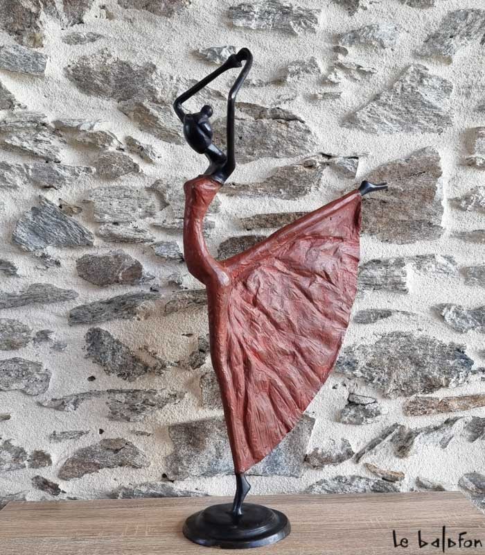 Sculpture en bronze 53 cm